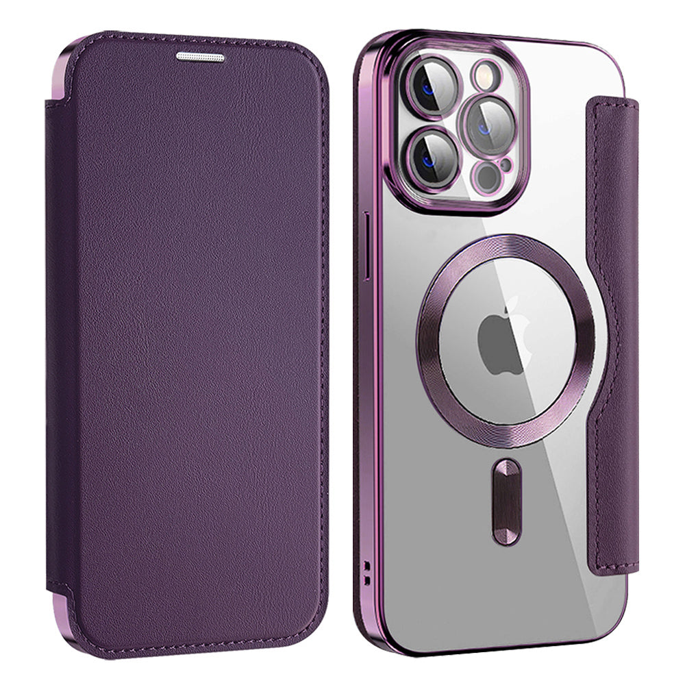 Techsuit - SmartMag Book Case - iPhone 11 Pro Max - Purple