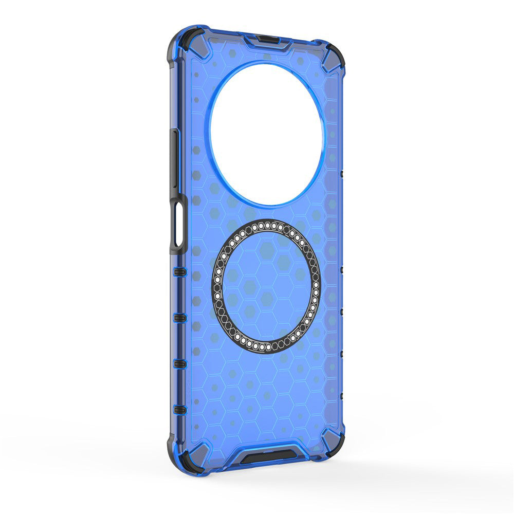 Techsuit - HoneyComb Shield MagSafe - Xiaomi Redmi 14C / Poco C75 - Blue
