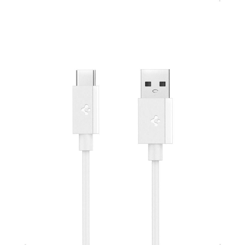 Spigen - Data Cable Essential EB6020AC (ACA08716) - Fast Charging, USB to Type-C, 60W, 480Mbps, 2m - White