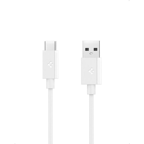 Spigen - Data Cable Essential EB6020AC (ACA08716) - Fast Charging, USB to Type-C, 60W, 480Mbps, 2m - White