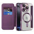 Techsuit - SmartMag Book Case - iPhone 16 Pro - Purple