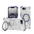 Techsuit - Carbon Shield PRO - iPhone 16e / iPhone 17e - Blue Transparent