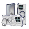 Techsuit - Carbon Shield PRO - Motorola Edge 60 Pro - Blue Transparent