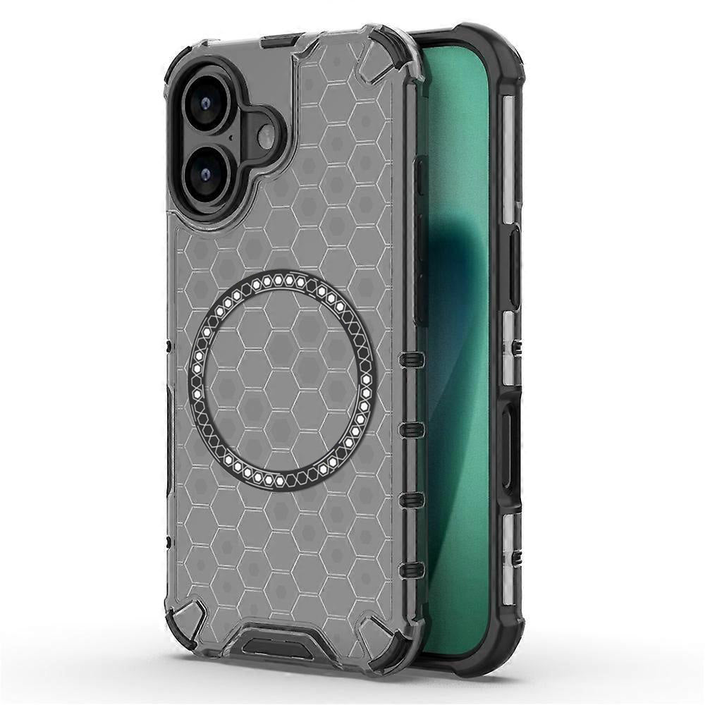 Techsuit - HoneyComb Shield MagSafe - iPhone 17 - Black