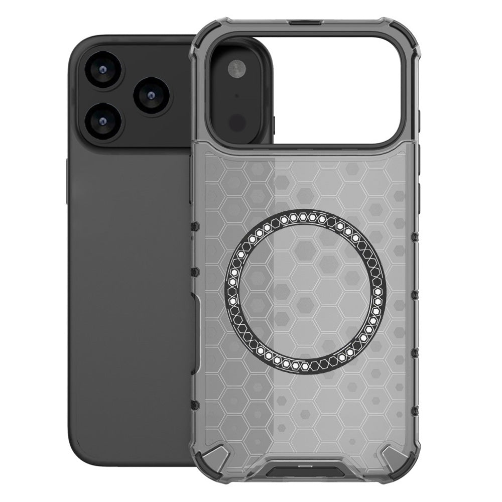 Techsuit - HoneyComb Shield MagSafe - iPhone 17 Pro - Black