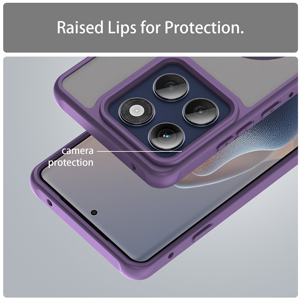 Techsuit - HaloFrost II MagSafe - Motorola Edge 60 Pro - Purple