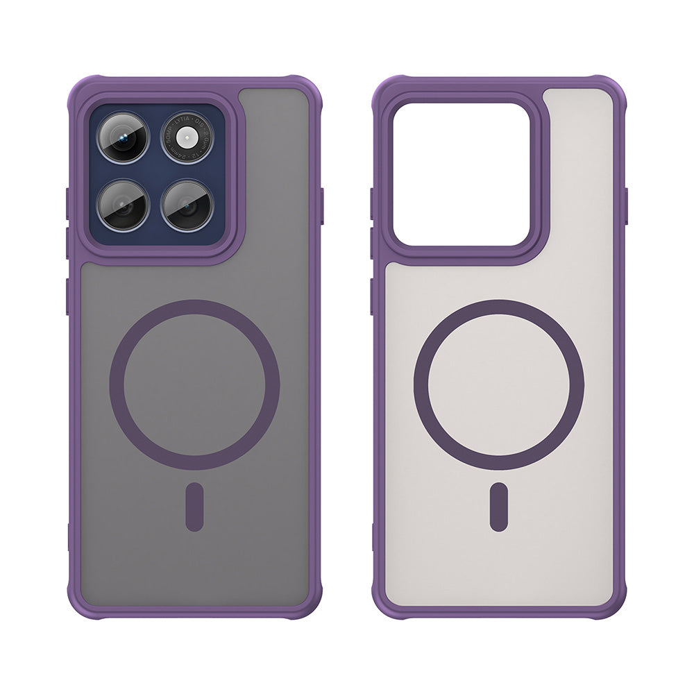Techsuit - HaloFrost II MagSafe - Motorola Edge 60 Pro - Purple