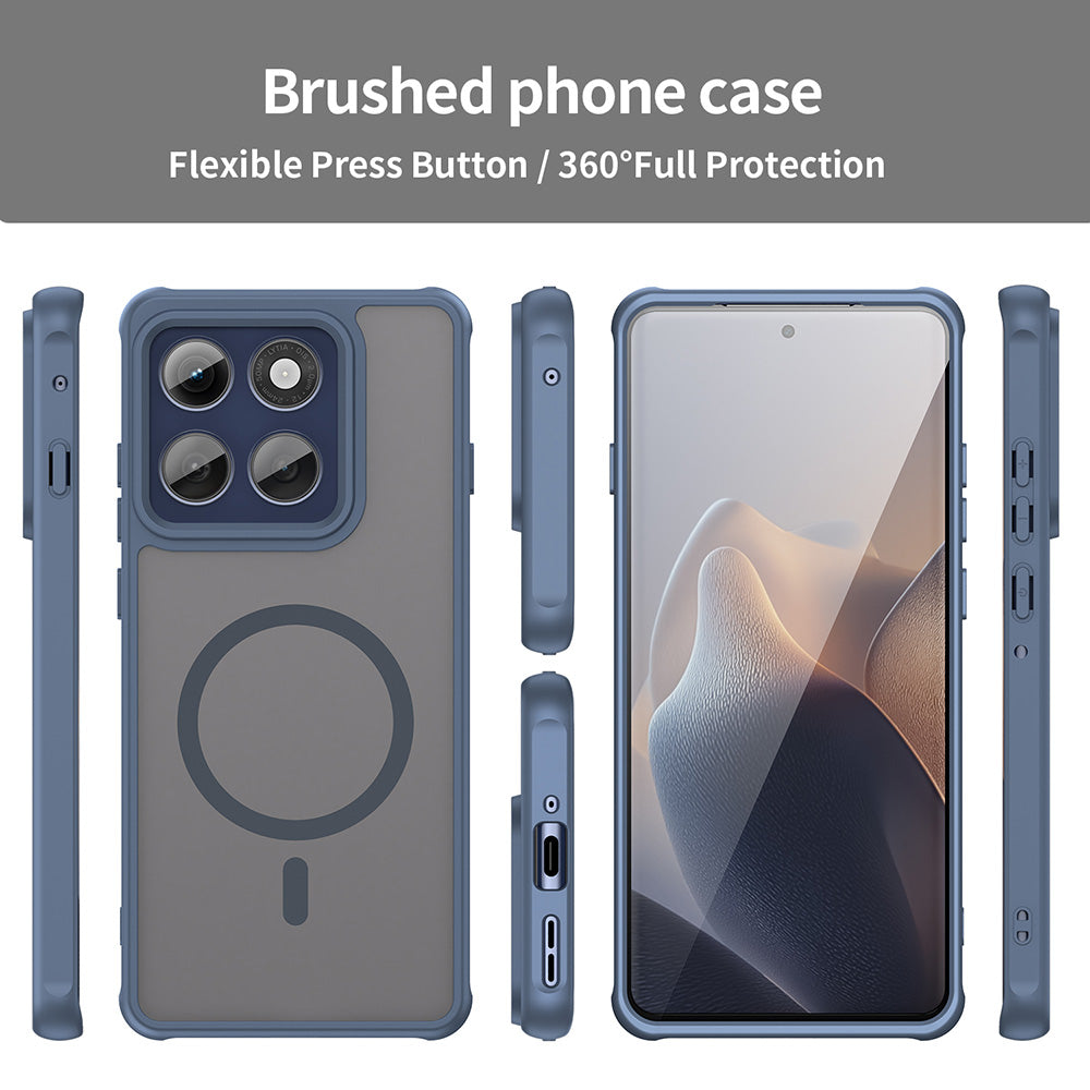 Techsuit - HaloFrost II MagSafe - Motorola Edge 60 Pro - Navy Blue