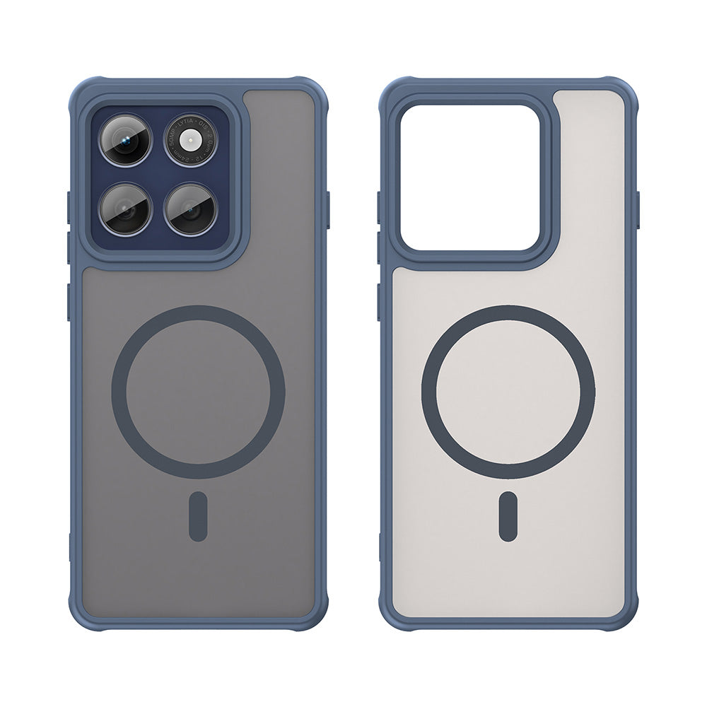 Techsuit - HaloFrost II MagSafe - Motorola Edge 60 Pro - Navy Blue