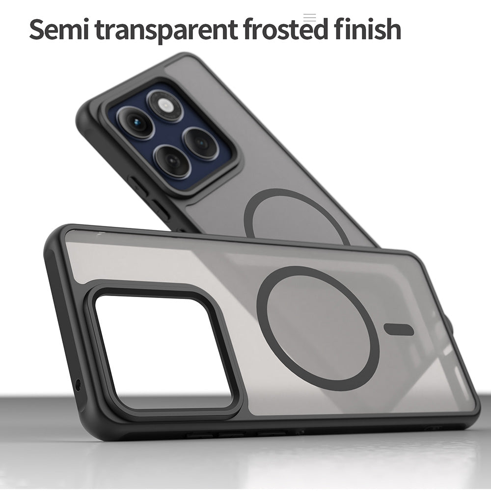 Techsuit - HaloFrost II MagSafe - Motorola Edge 60 Pro - Black