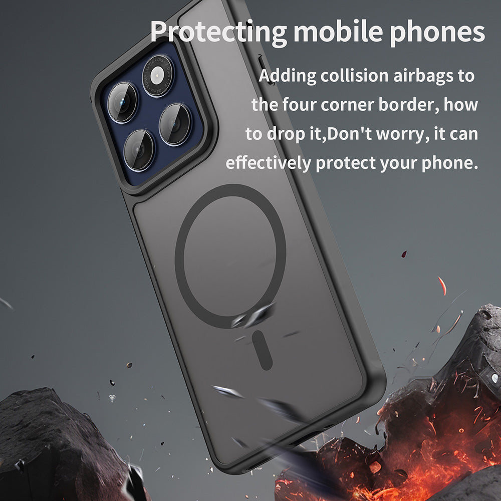 Techsuit - HaloFrost II MagSafe - Motorola Edge 60 Pro - Black
