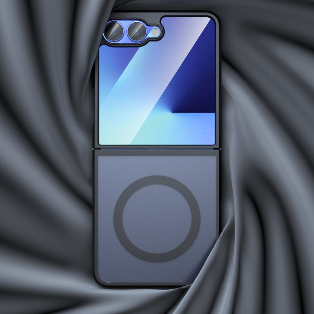 Techsuit - PureFrost MagSafe - Samsung Galaxy Z Flip7 - Frosted Black