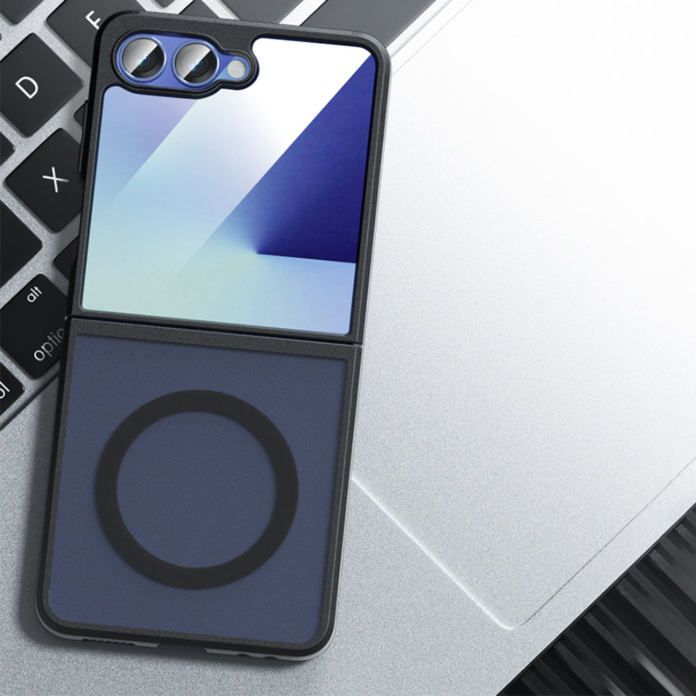 Techsuit - PureFrost MagSafe - Samsung Galaxy Z Flip7 - Frosted Black