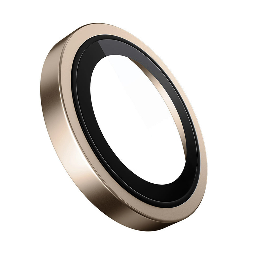 Blueo - Original Metal Frame Lens Protector - iPhone 16 Pro / iPhone 16 Pro Max - Golden Titanium