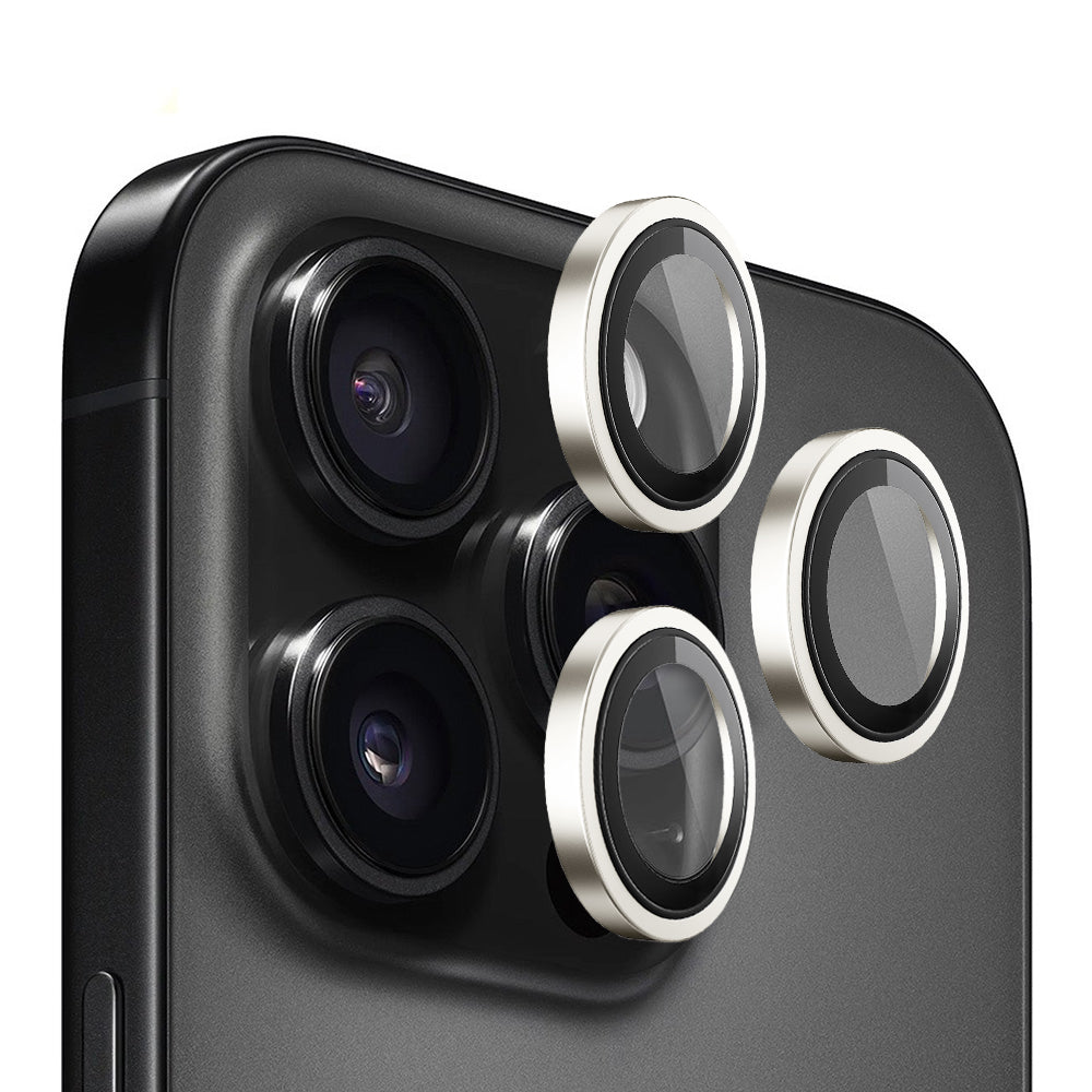 Blueo - Original Metal Frame Lens Protector - iPhone 14 Pro / iPhone 14 Pro Max - Golden