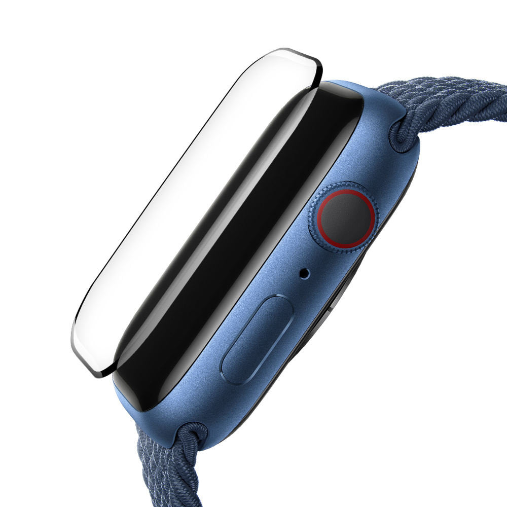 Blueo - High Molecule Screen Protector with Dust Removal Locator - Apple Watch 7 / 8 (41mm) - Black