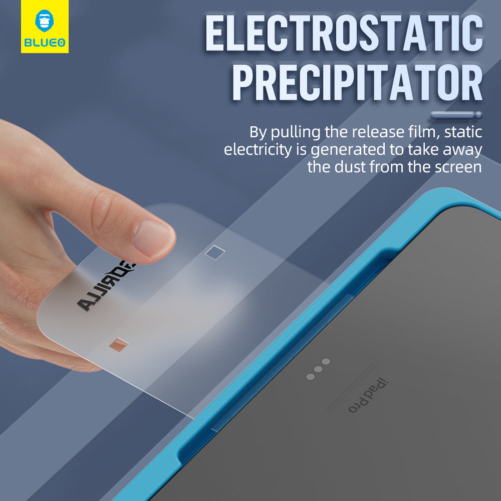 Blueo - HD Tempered Glass with Applicator Pro - iPad Air 11 (2024) - Clear