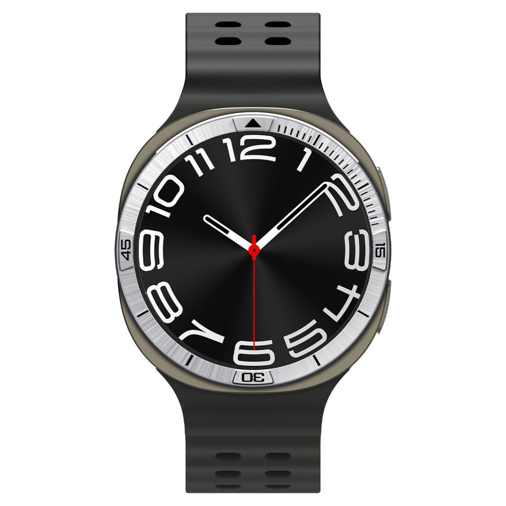 Spigen - Bezel Tune Pilot (ACS10009) - for Samsung Galaxy Watch8 44mm, Stainless Steel - Silver