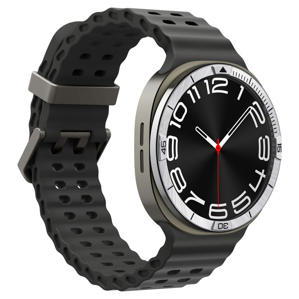 Spigen - Bezel Tune Pilot (ACS10009) - for Samsung Galaxy Watch8 44mm, Stainless Steel - Silver