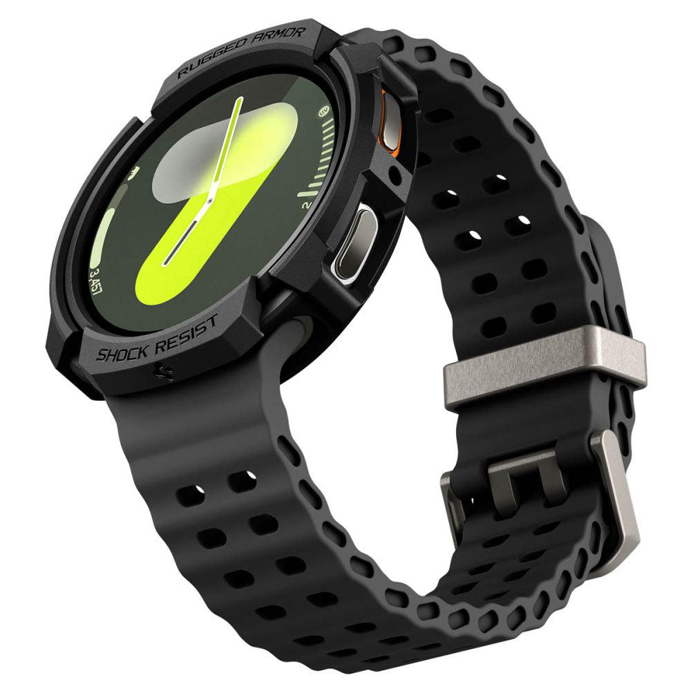 Spigen - Rugged Armor (ACS10004) - Samsung Galaxy Watch8 40mm - Black