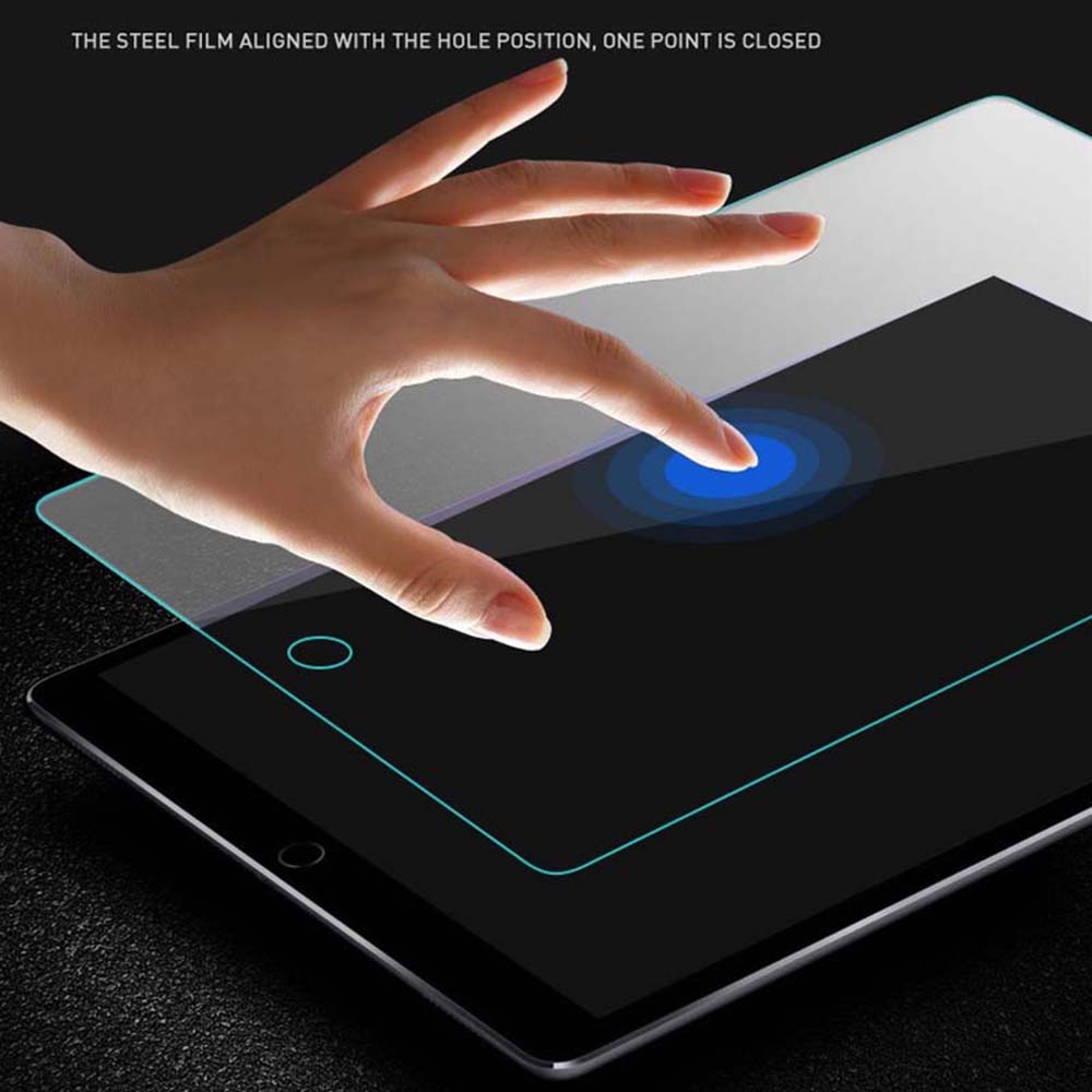 Blueo - HD Tempered Glass - iPad 10.2" (2021 / 2020 / 2019) - Clear