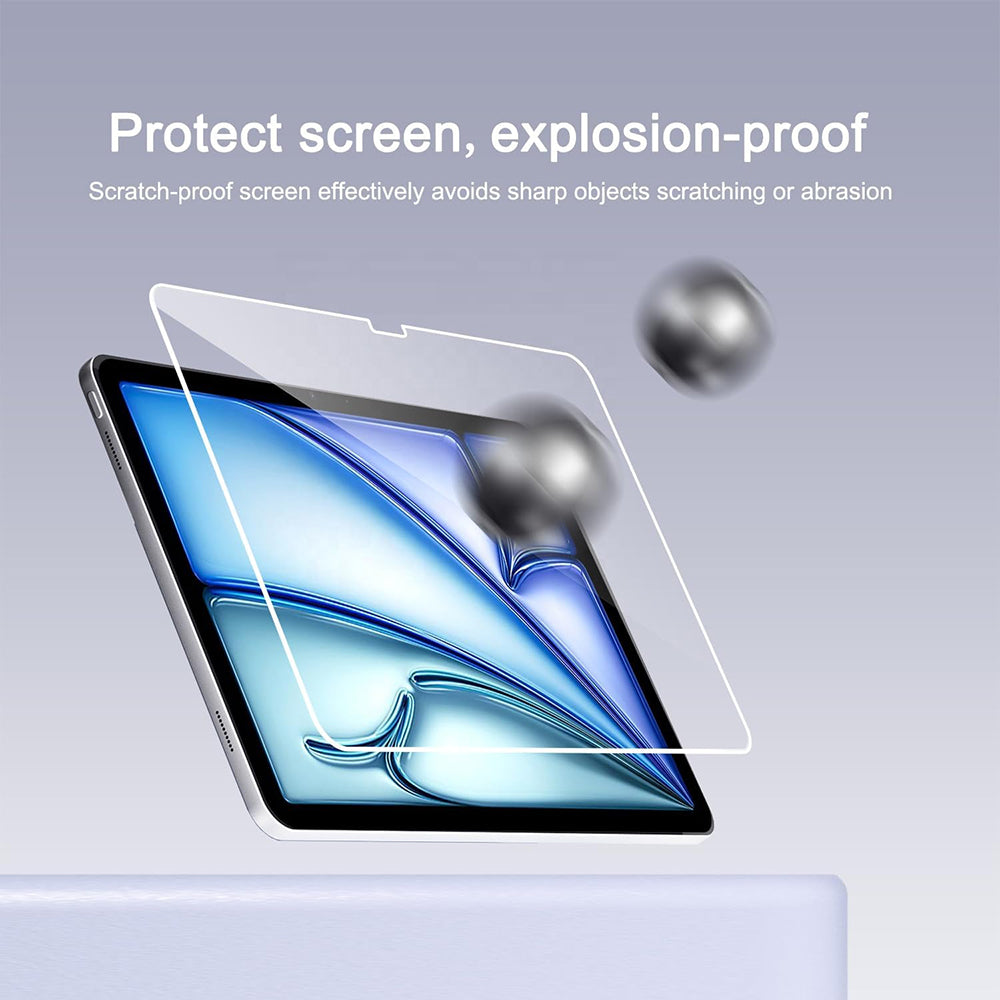 Blueo - HD Tempered Glass - iPad Pro 13 (2024) / iPad Pro 13 (2025) - Clear