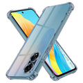 Techsuit - Shockproof Clear Silicone - Oppo A98 5G - Smoke Black