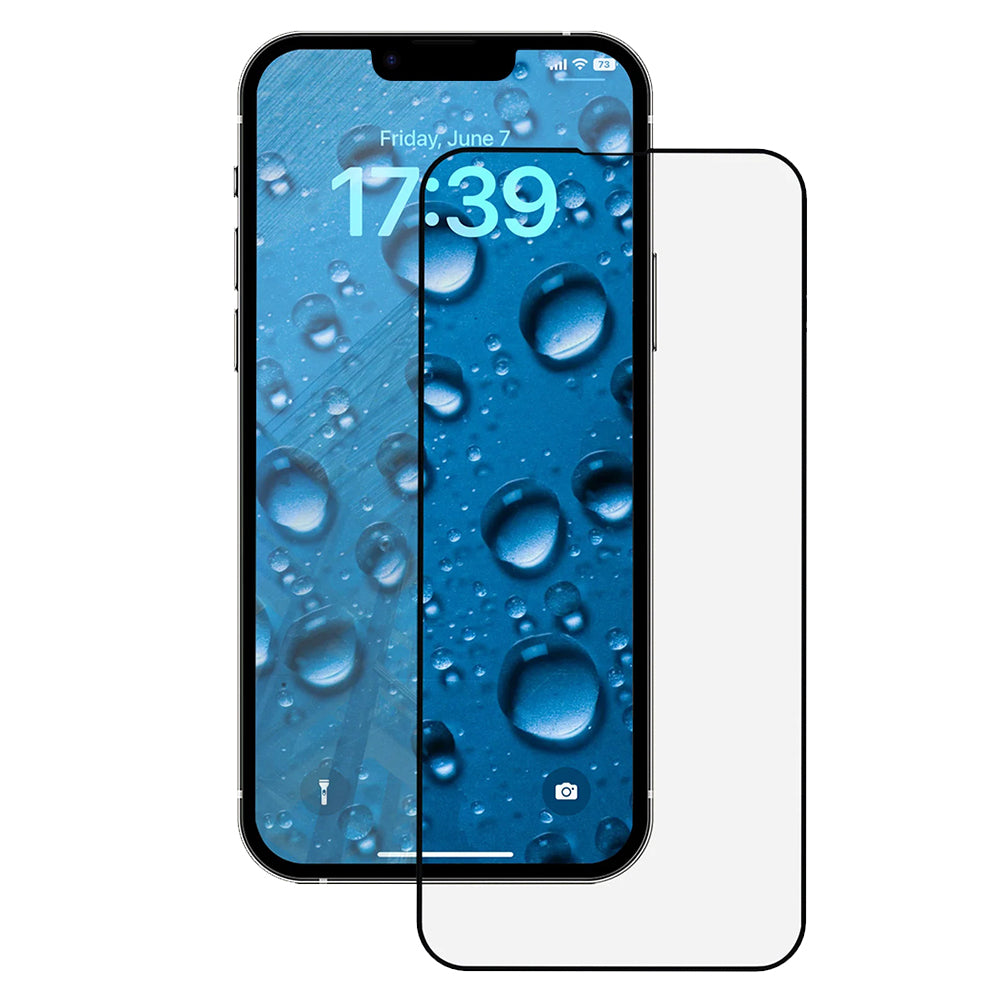 ANANK - 2.5D Reinforced Edge Screen Protector - iPhone 14 - Black