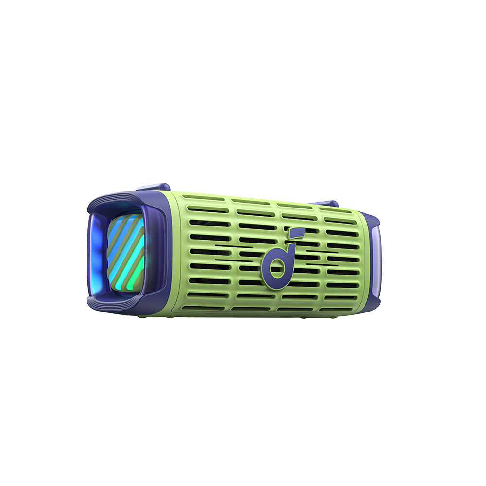 Anker - Wireless Speaker Soundcore Boom 3i (D5100060) - Rugged, Lightshow, 50W, 16H Playtime, IP68, 2x Bass Power - Gree