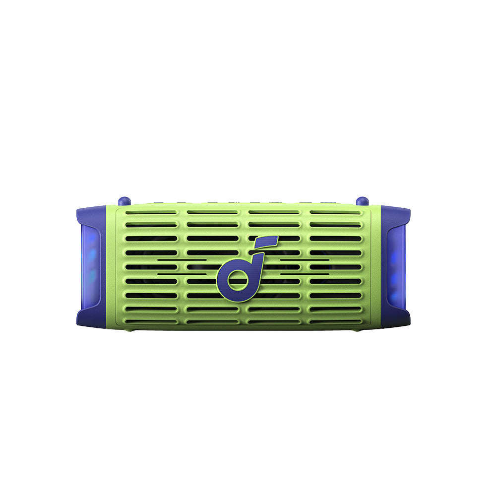 Anker - Wireless Speaker Soundcore Boom 3i (D5100060) - Rugged, Lightshow, 50W, 16H Playtime, IP68, 2x Bass Power - Gree