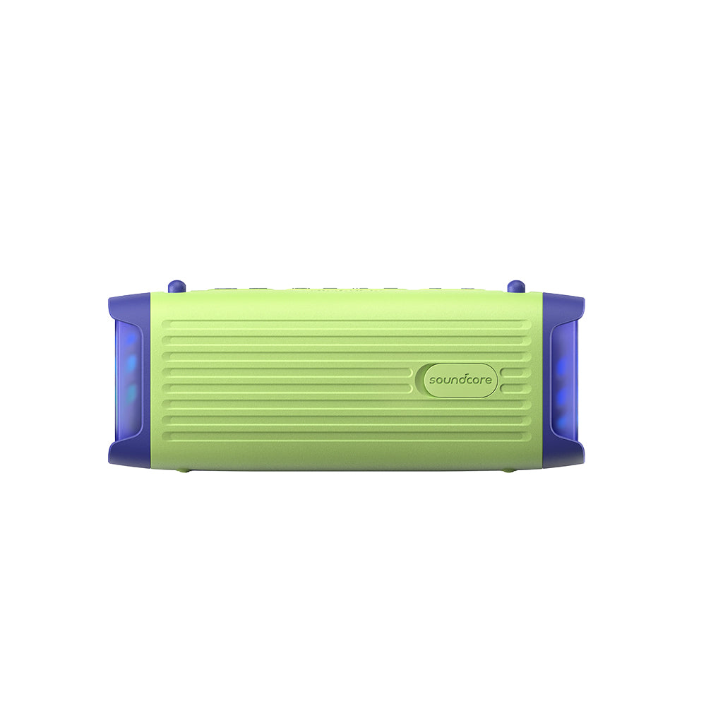 Anker - Wireless Speaker Soundcore Boom 3i (D5100060) - Rugged, Lightshow, 50W, 16H Playtime, IP68, 2x Bass Power - Gree