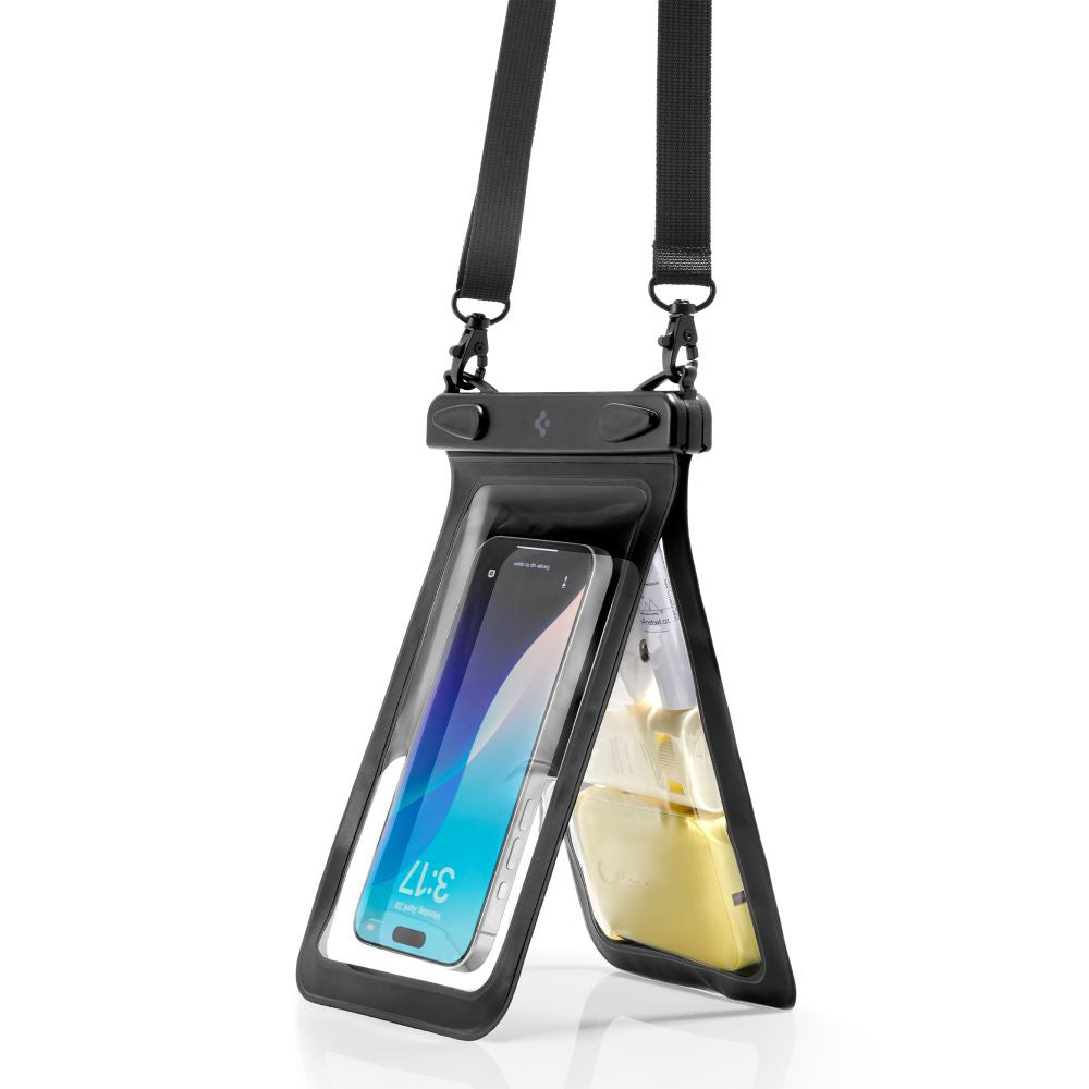 Spigen - Waterproof Case A603 (ACS09745) - IPX8, for Phone, max 6.9" - Black