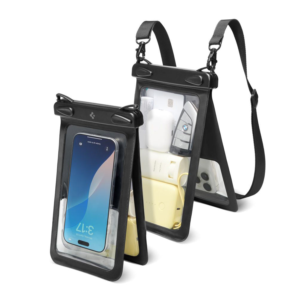 Spigen - Waterproof Case A603 (ACS09745) - IPX8, for Phone, max 6.9" - Black