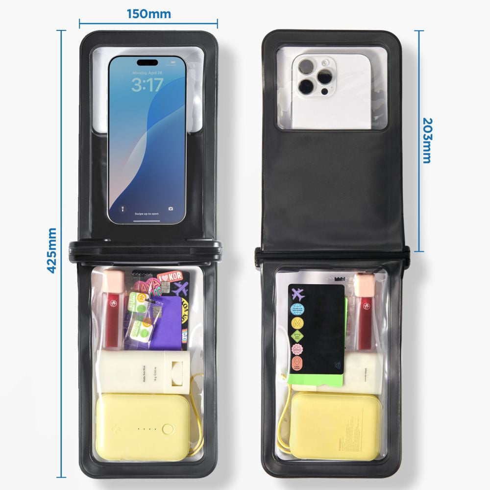 Spigen - Waterproof Case A603 (ACS09745) - IPX8, for Phone, max 6.9" - Black