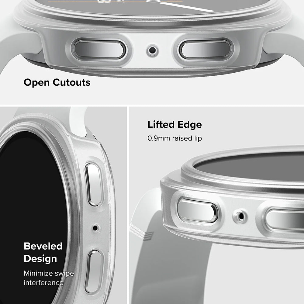 Ringke - (2 pack) Slim Case - Samsung Galaxy Watch8 40mm - Clear / Alpine Clear