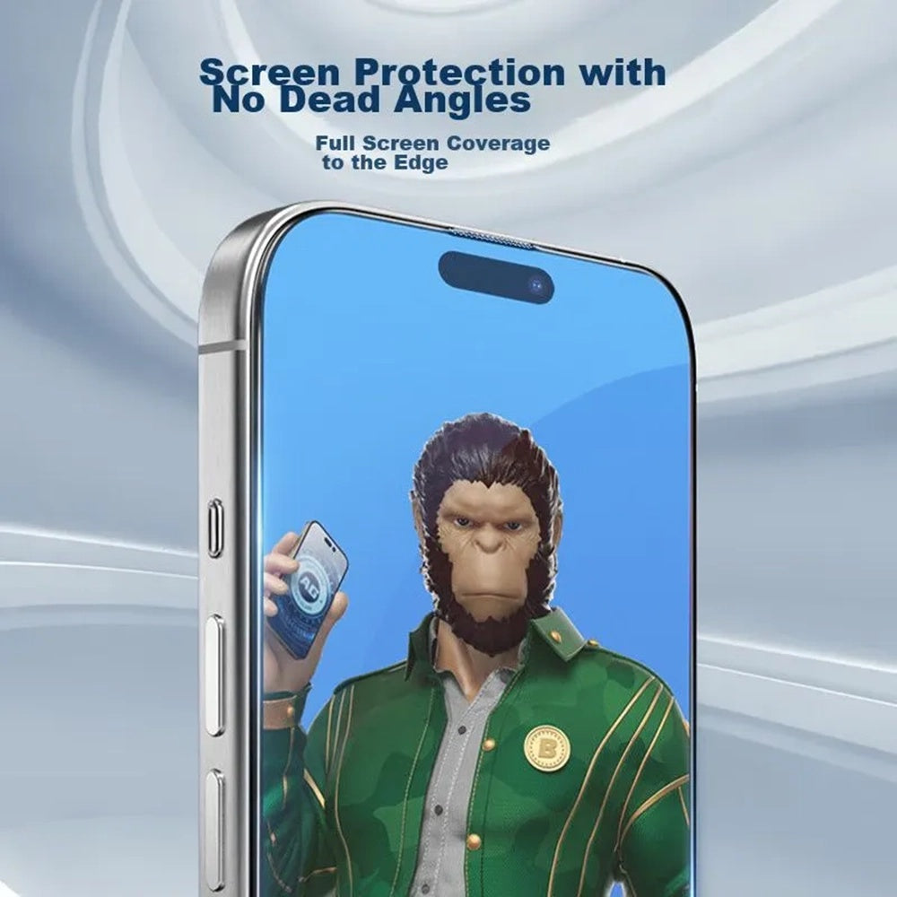 Blueo - Anti-Glare Matte Glass - iPhone 12 / iPhone 12 Pro - Black