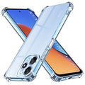 Techsuit - Shockproof Clear Silicone - Xiaomi Redmi 12 4G / 12 5G - Clear