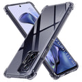 Techsuit - Shockproof Clear Silicone - Xiaomi 11T / 11T Pro - Smoke Black