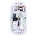 Yesido - Wireless Mouse (KB29) - Type-C, BT+ 2.4G Connection, 800/1200/1600DPI, 400mAh - White