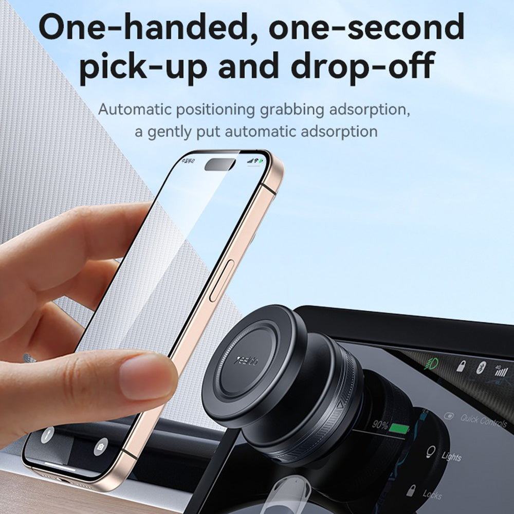 Yesido - Car Holder (C224) - for Dashboard, 360° Ball Head - Black