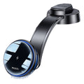 Yesido - Car Holder with Wireless Charging (C311) - for Dash, Semiconductor, Powerful Cooling, 2x Ambient Lights, 15W - 