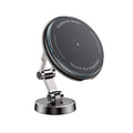 Yesido - Car Holder with Wireless Charging (C306) - for Dashboard, Anti Shake, Zinc Alloy, 15W - Black