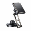 Yesido - Car Holder (C264) - Magnetic, for Dashboard/Windshield, 360°, Folding Clamp Arm, Zinc Alloy - Black