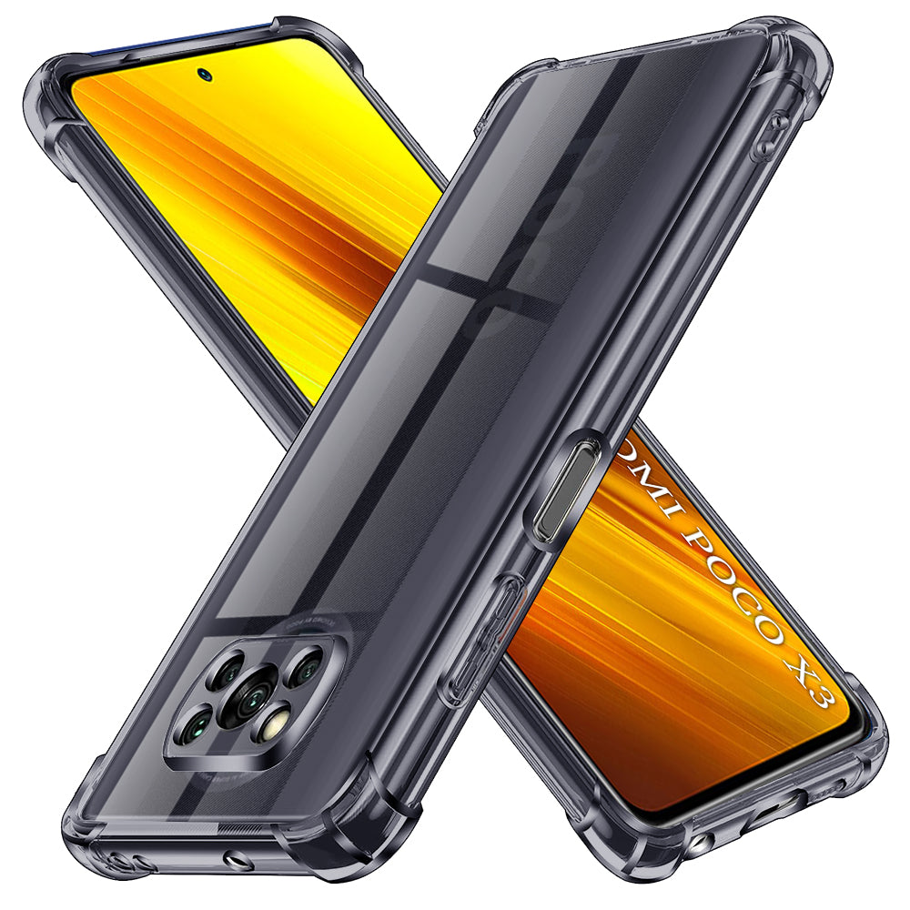 TechSuit Husa de protectie Techsuit Shockproof Clear Silicone compatibil cu Xiaomi Poco X3 / Poco X3 NFC / Poco X3 Pro, 