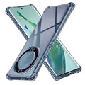 Techsuit - Shockproof Clear Silicone - Honor Magic5 Lite - Smoke Black