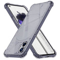 Techsuit - Shockproof Clear Silicone - Nothing Phone (1) - Smoke Black