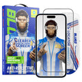 Blueo - Anti-Reflective HD Glass with Applicator Pro - iPhone 16 Pro Max / iPhone 17 Pro Max - Black