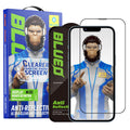Blueo - Anti-Reflective HD Glass - iPhone 13 / iPhone 13 Pro / iPhone 14 / iPhone 16e / iPhone 17e - Black