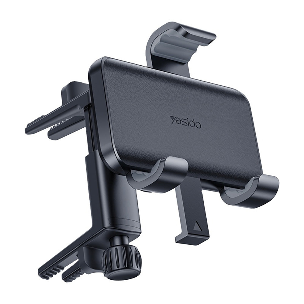 Yesido - Car Holder (C240) - for Mercedes Air Vent, 360720°, Clamp Arm Switch, Anti-slip Silicone - Black