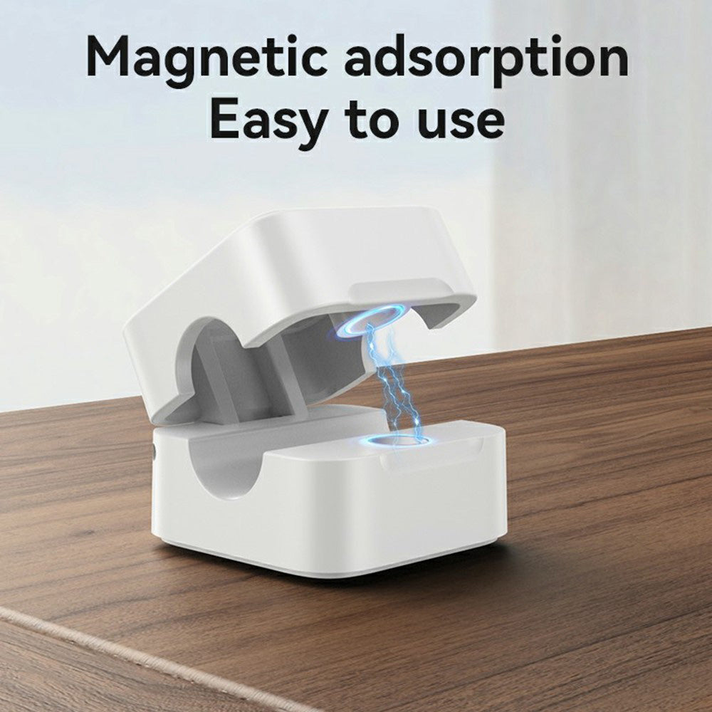 Yesido - (4 pack) Cable Organizer (C216WH) - Magnetic Clips, Strong Adhesive, Mini Design - White
